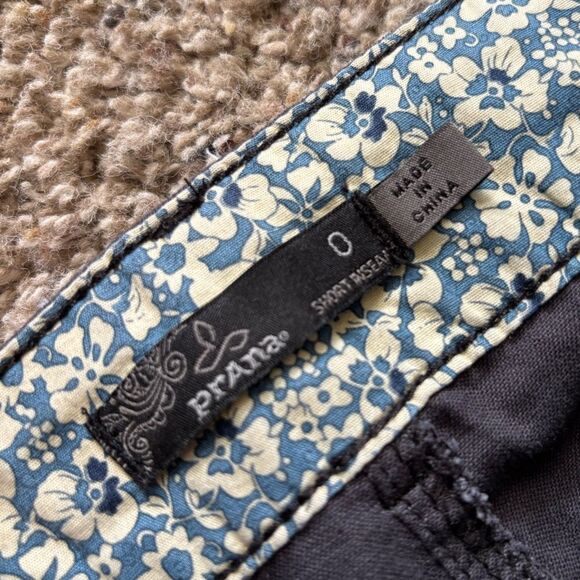 Prana Breathe Pants Gray Womens Size 0 - Picture 7 of 8